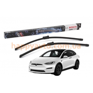 Комплект дворников на Tesla model X 2014-2021 — Bosch AeroTwin